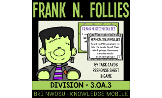 Division - Frank N. Stein Follies - 3.OA.3