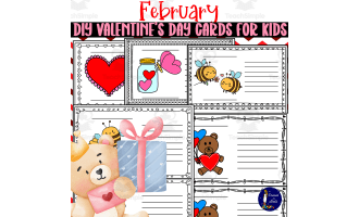 DIY Printable Valentine's Day Cards for Kids