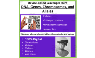 DNA, Genes, Chromosomes, and Alleles – A Digital Scavenger Hunt Activity