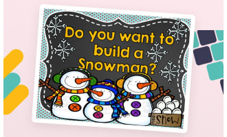 Do you want to build a Snowman? Activity Pack