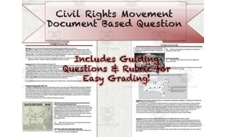 Document Based Question: Civil Rights Movement