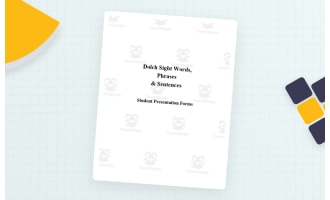 Dolch Sight Words, Phrases & Sentences Packet
