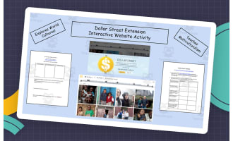 Dollar Street Extension Activities-Fully Editable!