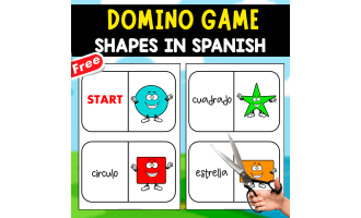 DOMINÓ GAME OF SHAPES | IN SPANISH