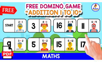 DOMINÓ GAME WITH ADDITION | LEGO THEMED