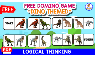 DOMINÓ OF DINOSAURS | Free Resource