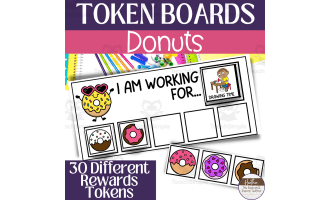 Donuts Themed Token Boards | Behavior Management Boards