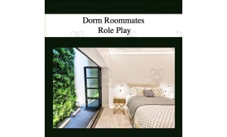 Dorm Roommates Role Play Activity