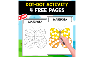 DOT-DOT ACTIVITY | 4 FREE PAGES