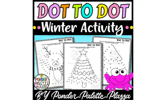 Dot to Dot Activity - Set 2 - Winter Activity