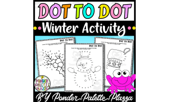 Dot to Dot Activity - Winter Activity