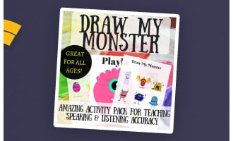 Draw My Monster – Fun ESL Game for Young Learners