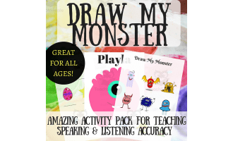 Draw My Monster – Fun ESL Game for Young Learners