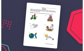 Drawing Friction Worksheet