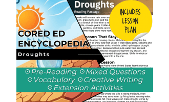Droughts Reading Comprehension Passage - Cored Ed Encyclopedia