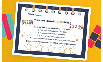Early Intervention Reward Chart