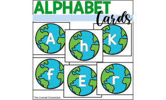 Earth Day Alphabet Cards