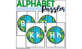 Earth Day Alphabet Puzzles