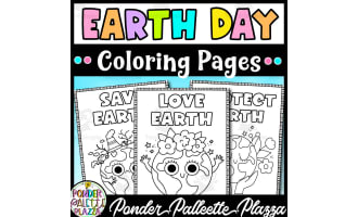 Earth Day Coloring Pages – 6 Eco-Friendly Sheets
