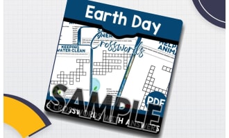 Earth Day Crossword: 1 Page Sample (PDF)
