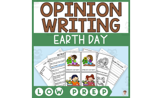 Earth Day Opinion Writing Step-by-Step (Would You Rather)