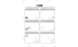 Earth Day Pledge Worksheet