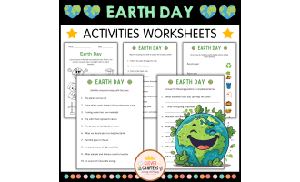 Earth Day Worksheets and Activities for Taking Care of the Earth