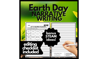 Earth Day Writing Challenge | Conservation, Recycling, and Geography!