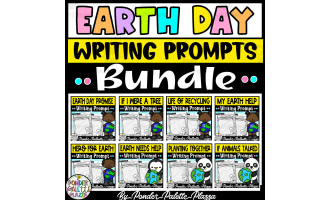 Earth Day Writing Prompts BUNDLE