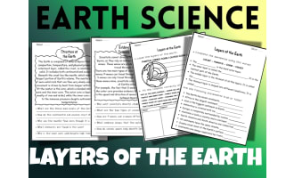 Earth Science Layers Of The Earth Activity