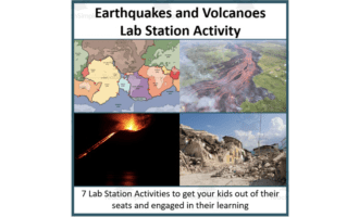 Earthquakes and Volcanoes - Lab Station Activity