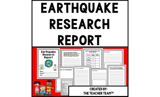 Earthquakes | Earthquake Research Report