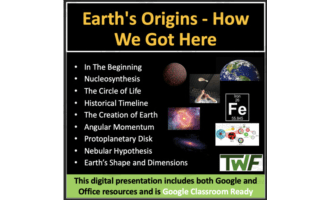 Earth's Origins: How We Got Here - Lesson Bundle