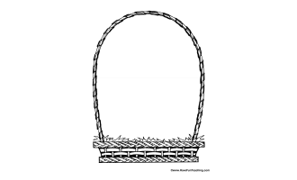 Easter Basket Writing Paper