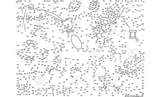 Easter Bunny Dot-to-Dot