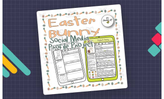 Easter Bunny Social Media Profile Project | Biography Research