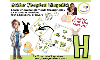 Easter Chemistry Matching Game – Learn Chemical Elements