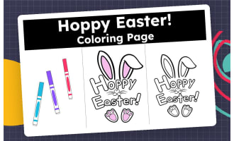 Easter Coloring Page