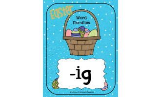 Easter IG Word Family Activity