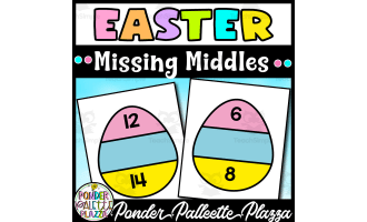 Easter Missing Middles - Numbers 1 - 20