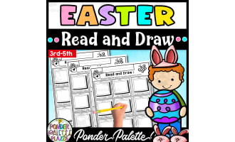 Easter Read and Draw - No Prep Activity