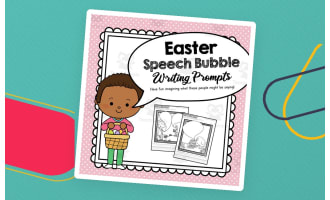 Easter Speech Bubble Writing Prompts | Creative Writing