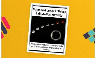 Eclipse - Solar and Lunar - 7 Engaging Lab Station Activities