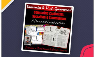 Capitalism, Socialism & Communism – Compare Activity