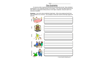 Economy Worksheet