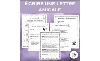 Écrire une lettre amicale