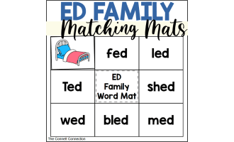 ED Words Matching Mats