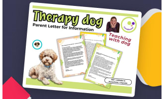 Editable Parent Letter – Inform Families About Your School Dog