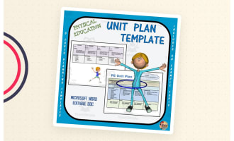 Editable PE Unit Plan Template