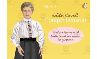 Edith Cavell Biography and Comprehension Questions